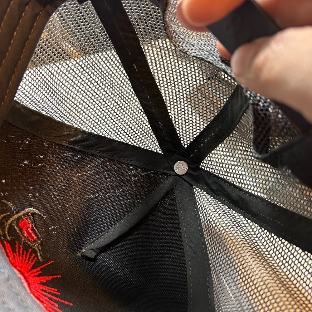 Fusion flat bill snap back hat - Picture 4 of 4